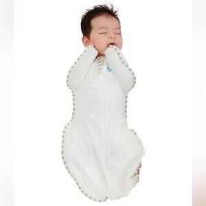 NWOB Love to Dream Organic Swaddle in Cream